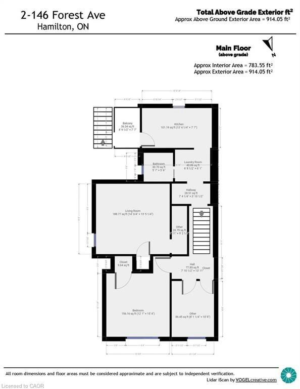 2-146 Forest Avenue, Hamilton, ON, L8N 1X5 - 35