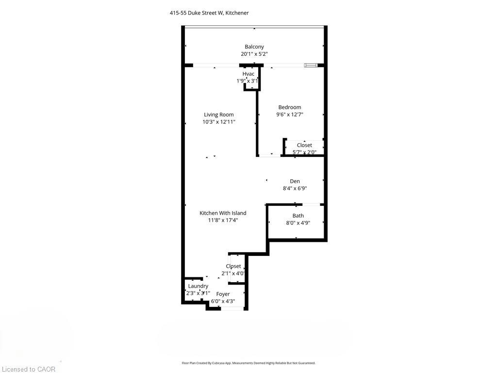415-55 Duke Street W, Kitchener, ON, N2H 3H9 - 4