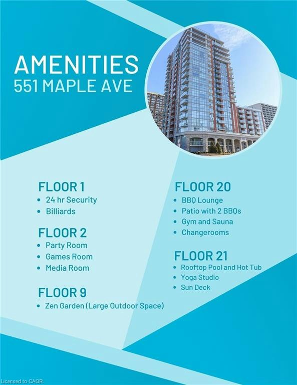 1408-551 Maple Avenue, Burlington, ON, L7S 1M7 - 22