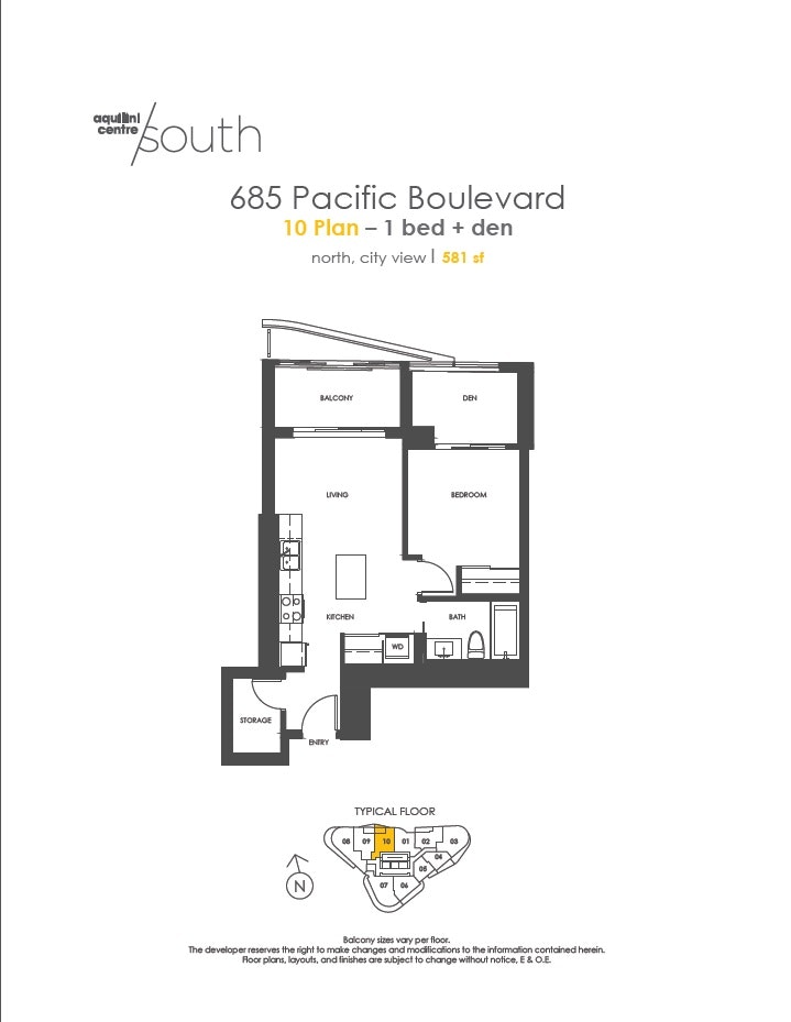 2810-685 Pacific Boulevard, Vancouver, BC, V6B 0R4 - 5