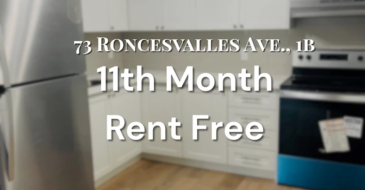 1B-73 Roncesvalles Avenue, Toronto, ON, M6R 2K6
