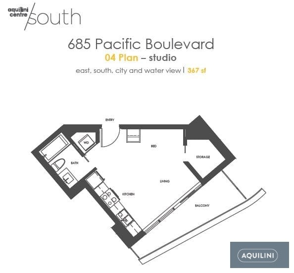 704-685 Pacific Boulevard, Vancouver, BC, V6B 0R4 - 6
