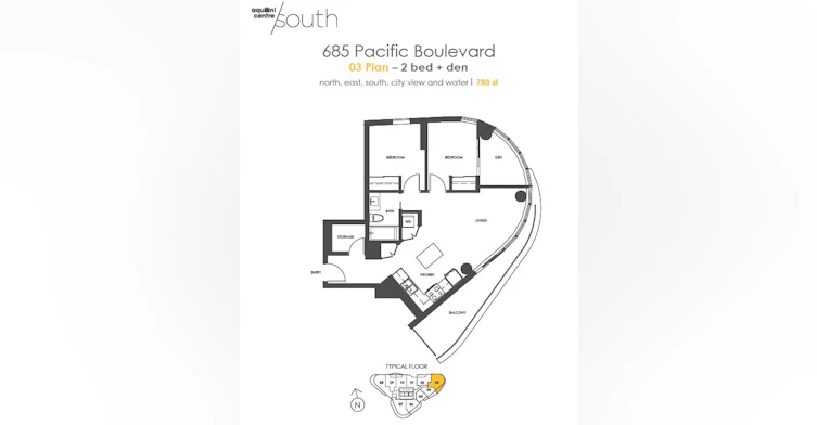 303-685 Pacific Boulevard, Vancouver, BC, V6B 0R4 - 5