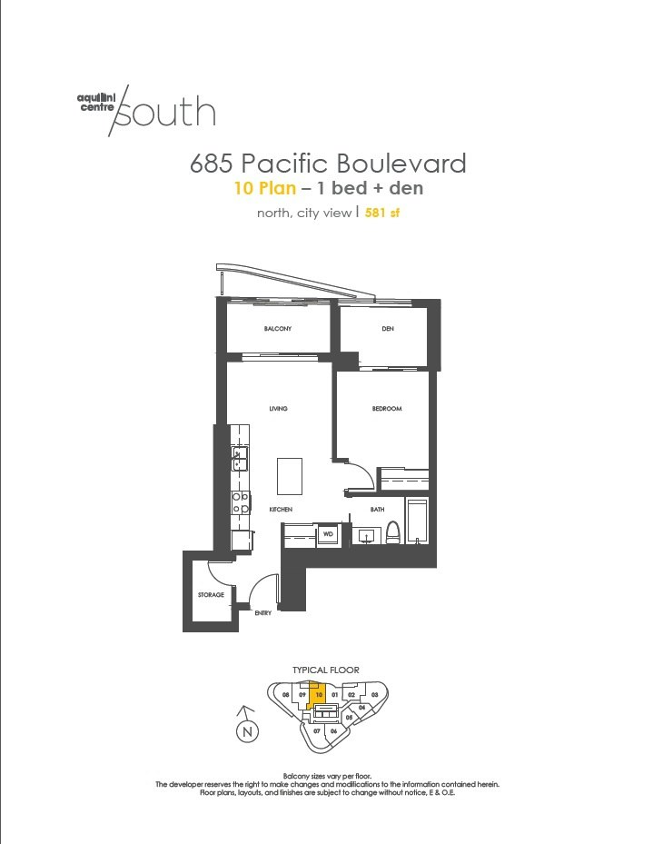 2910-685 Pacific Boulevard, Vancouver, BC, V6B 0R4 - 5