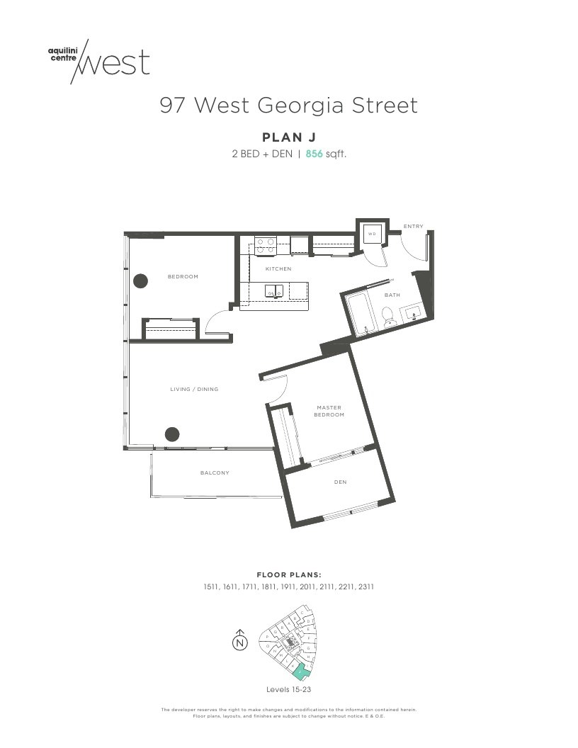 1511-97 West Georgia Street, Vancouver, BC, V6B 0N7 - 10