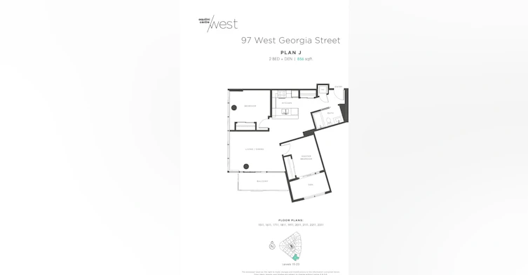 1511-97 West Georgia Street, Vancouver, BC, V6B 0N7 - 10