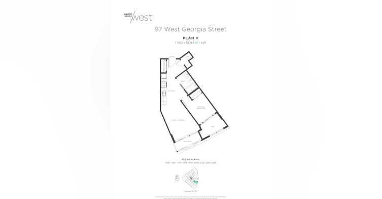 1905-97 West Georgia Street, Vancouver, BC, V6B 0N7 - 2