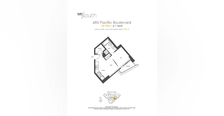 605-685 Pacific Boulevard, Vancouver, BC, V6B 0R4 - 5