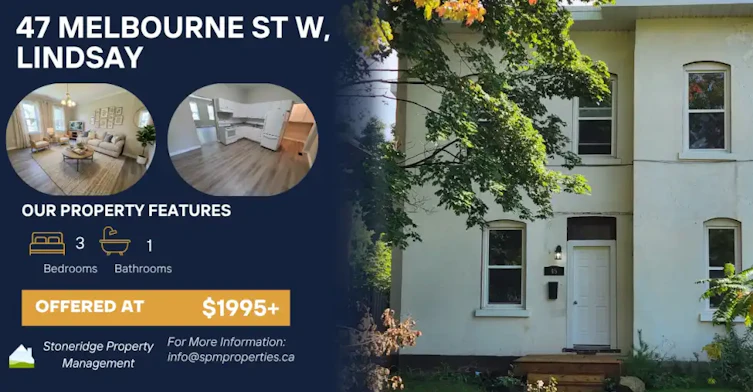 47 Melbourne Street East, Kawartha Lakes, ON, K9V 1X8