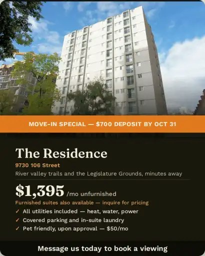 9730 106 Street, Edmonton, AB, T5K 1B7