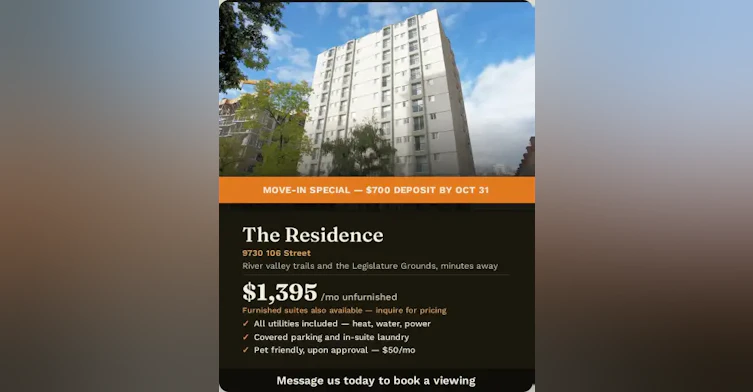 9730 106 Street, Edmonton, AB, T5K 1B7