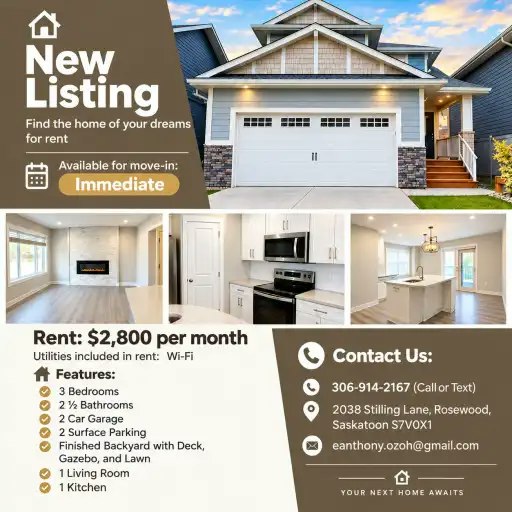 2038 Stilling Lane, Saskatoon, SK, S7V 0X1
