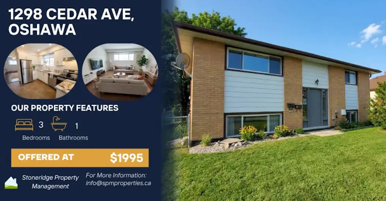 1298 Cedar Street, Oshawa, ON, L1J 3S2
