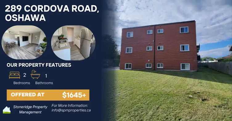289 Cordova Road, Oshawa, ON, L1J 1P1
