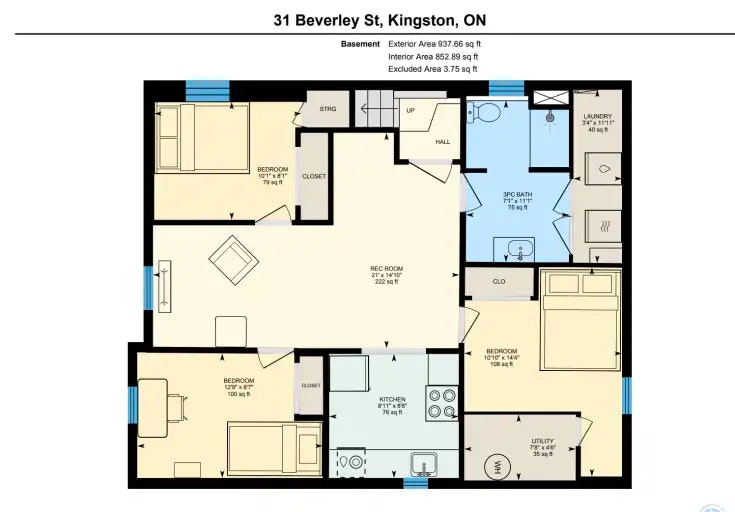 31 Beverley Street, Kingston, ON, K7L 3Y5 - 6