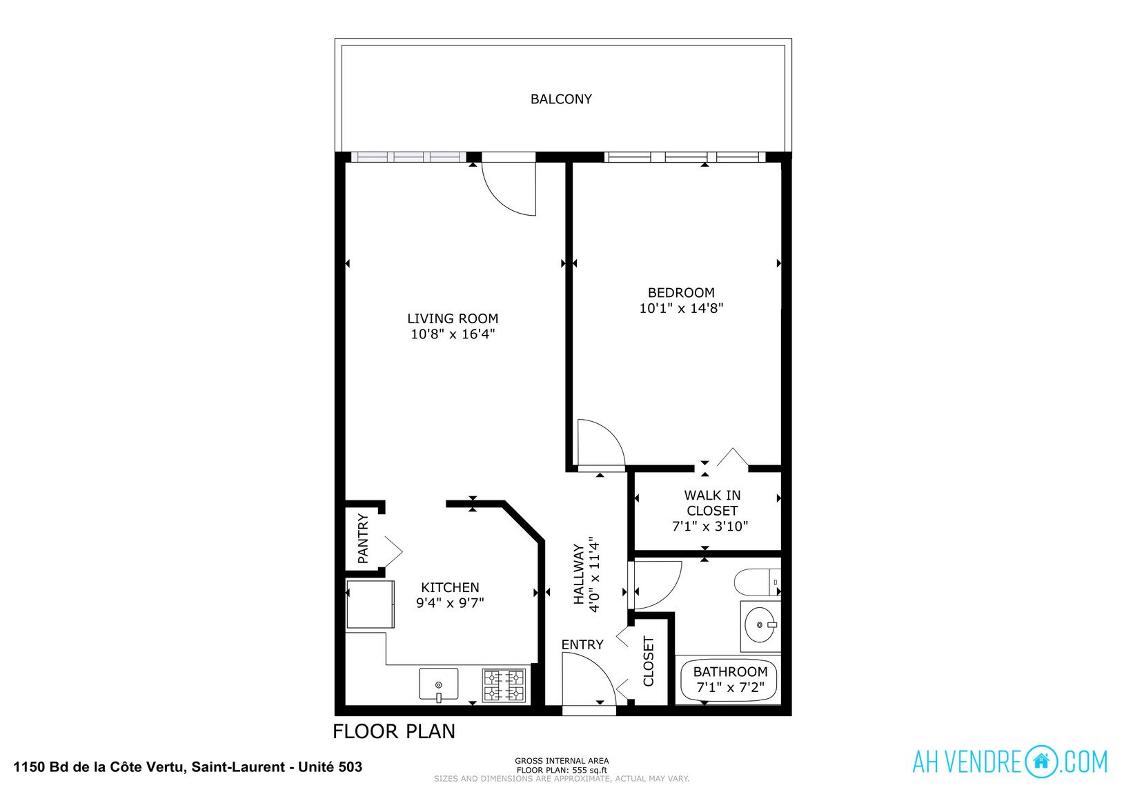 603/604-1150 Côte Vertu, Montréal, QC, H4L 1Y5 - 5