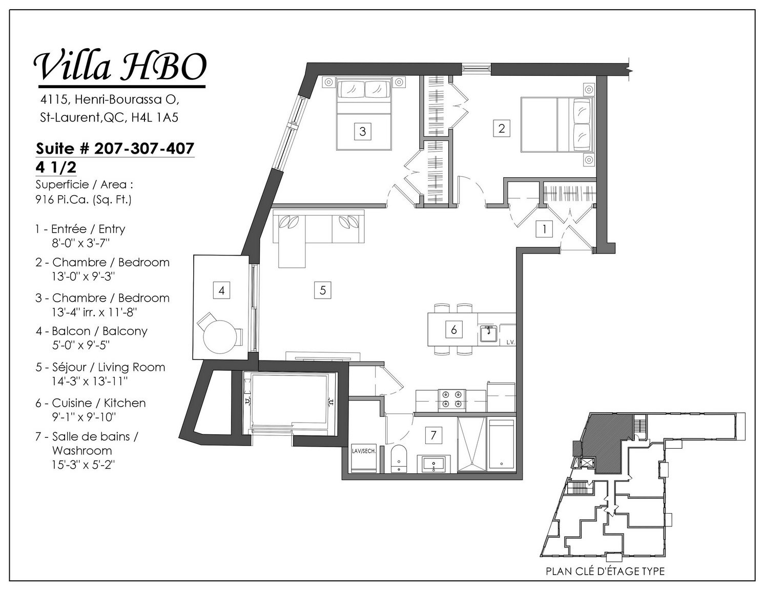 407-4115 Henri Bourassa Ouest, Montréal, QC, H4L 1A5 - 7