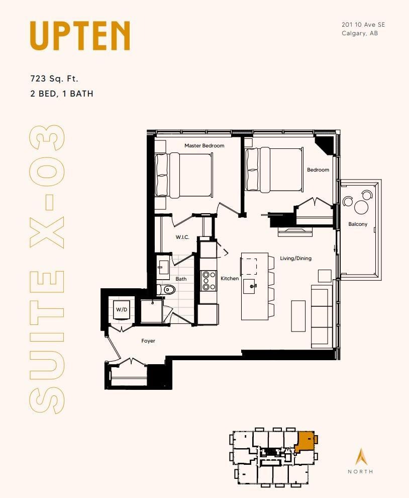 3207-201 10 Avenue SE, Calgary, AB, T2G 2G5 - 6