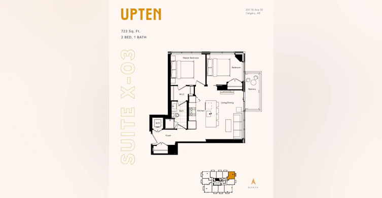 3207-201 10 Avenue SE, Calgary, AB, T2G 2G5 - 6