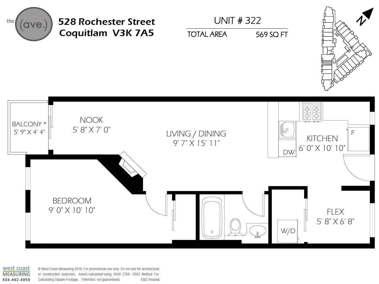 322-528 Rochester Avenue, Coquitlam, BC, V3K 7A5 - 16
