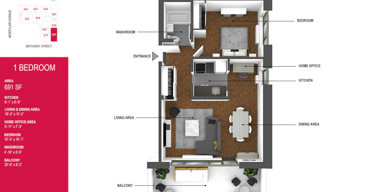 1545 Bathurst Street, Toronto, ON, M5P 3H6 - 9