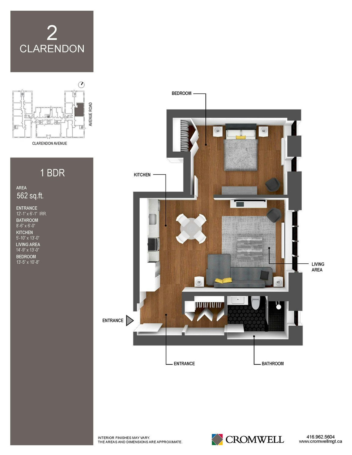 2 Clarendon Avenue, Toronto, ON, M4V 1H9 - 9