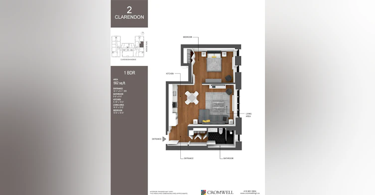 2 Clarendon Avenue, Toronto, ON, M4V 1H9 - 9