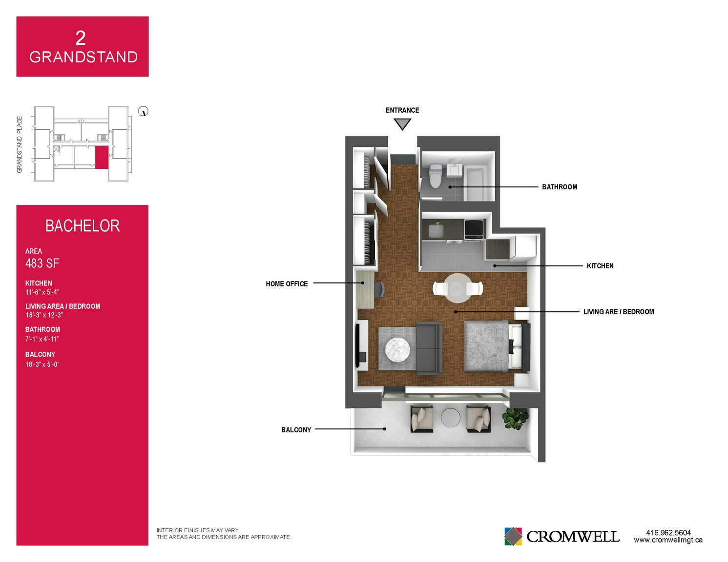 2 Grandstand Place, Toronto, ON, M4H 1E2 - 5
