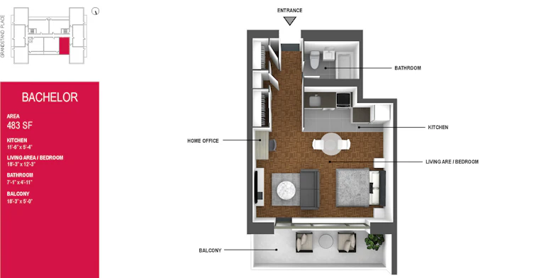 2 Grandstand Place, Toronto, ON, M4H 1E2 - 5
