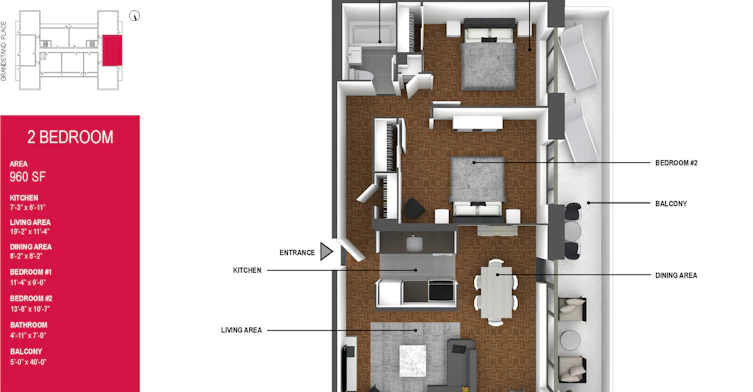 2 Grandstand Place, Toronto, ON, M4H 1E2 - 14