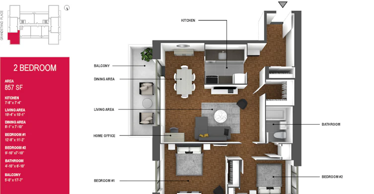 2 Grandstand Place, Toronto, ON, M4H 1E2 - 9