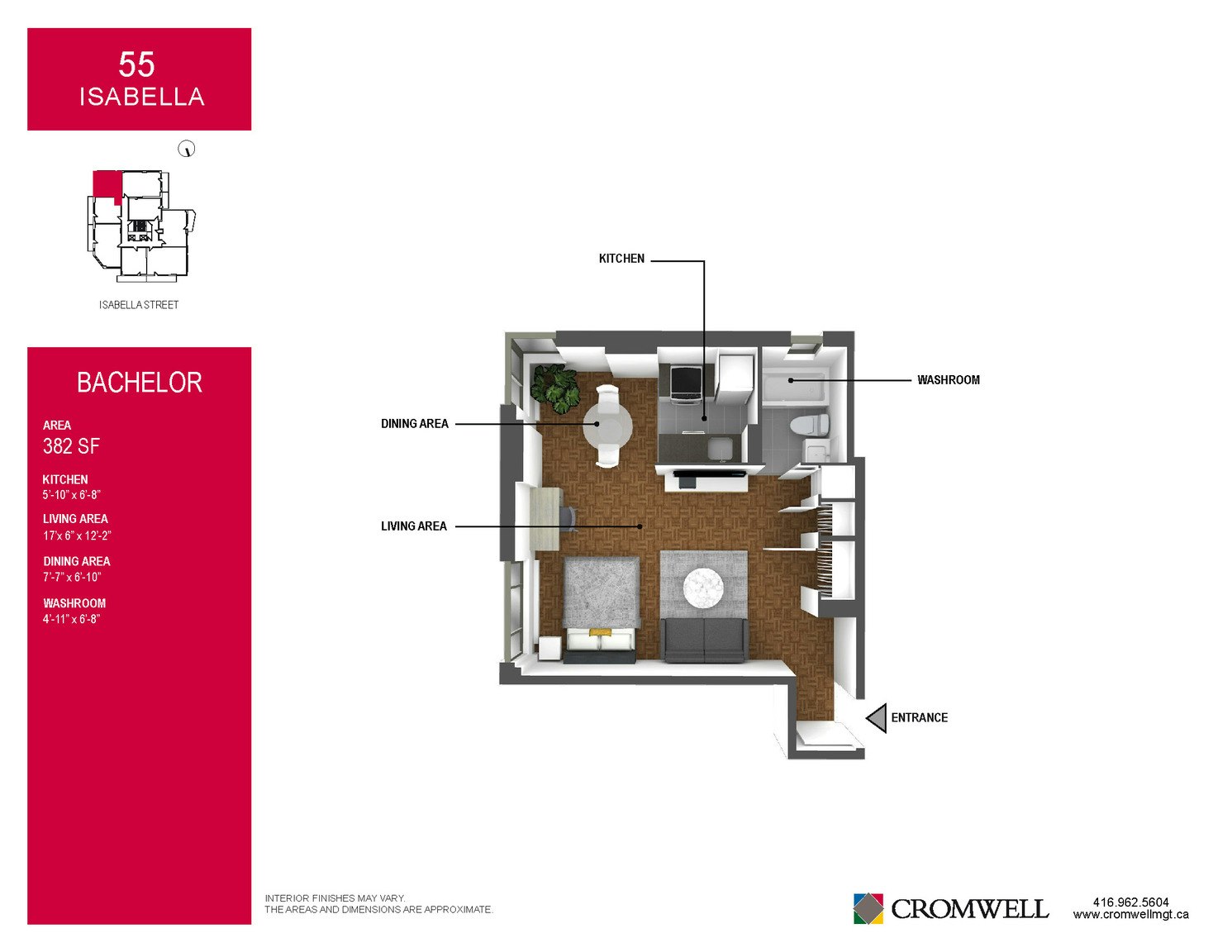55 Isabella Street, Toronto, ON, M4Y 1M8 - 10