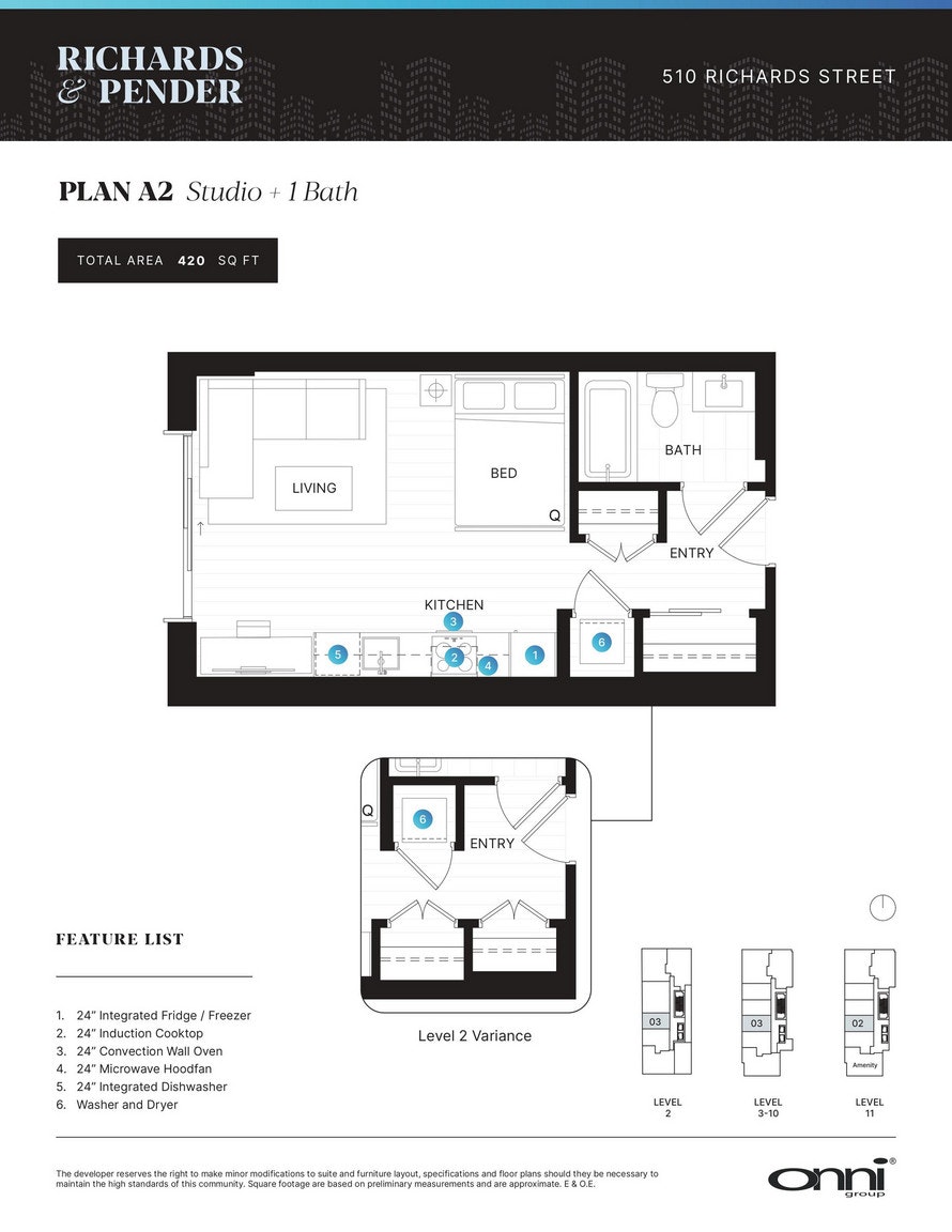 1102-510 Richards Street, Vancouver, BC, V6B 1T5 - 2