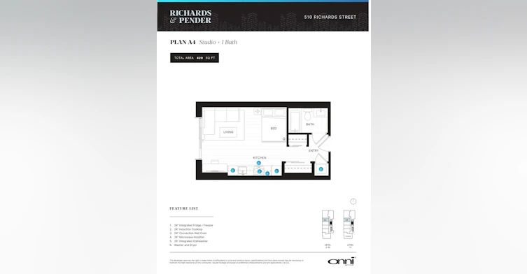 705-510 Richards Street, Vancouver, BC, V6B 1T5 - 2