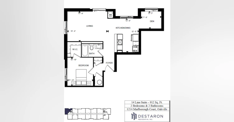 614-1254 Marlborough Court, Oakville, ON, L6H 7X6 - 11