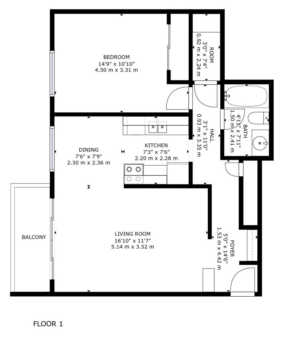 202-10235 114 Street NW, Edmonton, AB, T5K 1S1 - 2