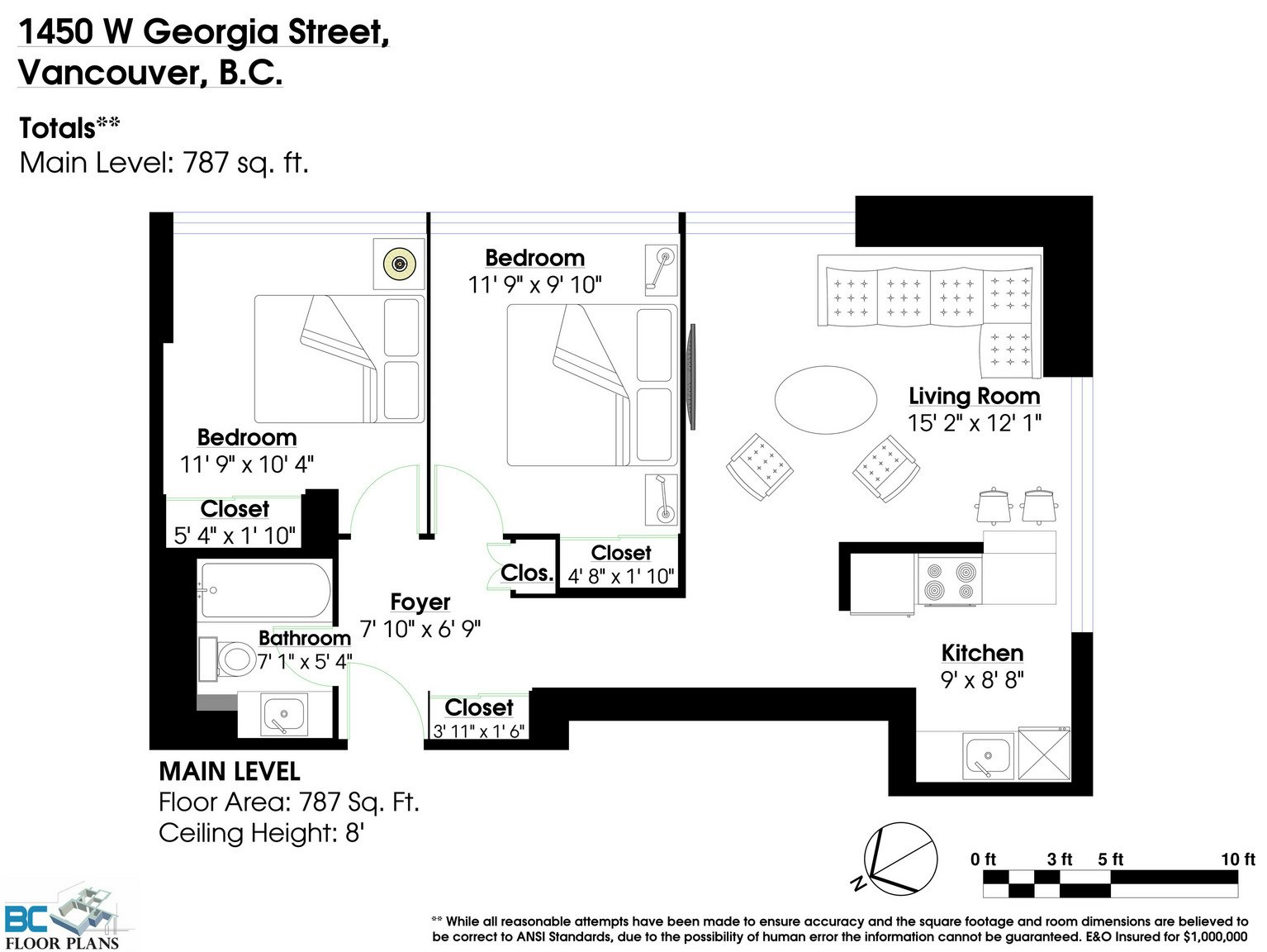 1007-1450 West Georgia, Vancouver, BC, V6G 2T8 - 17