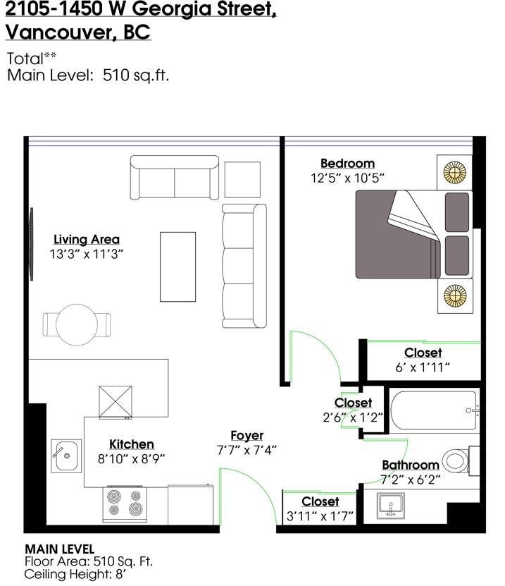 2105-1450 West Georgia, Vancouver, BC, V6G 2T8 - 17