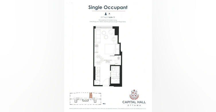 Model 11-105 Champagne Avenue S, Ottawa, ON, K1S 4P3 - 19