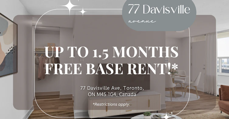 0909-77 Davisville, Toronto, ON, M4S 1G4