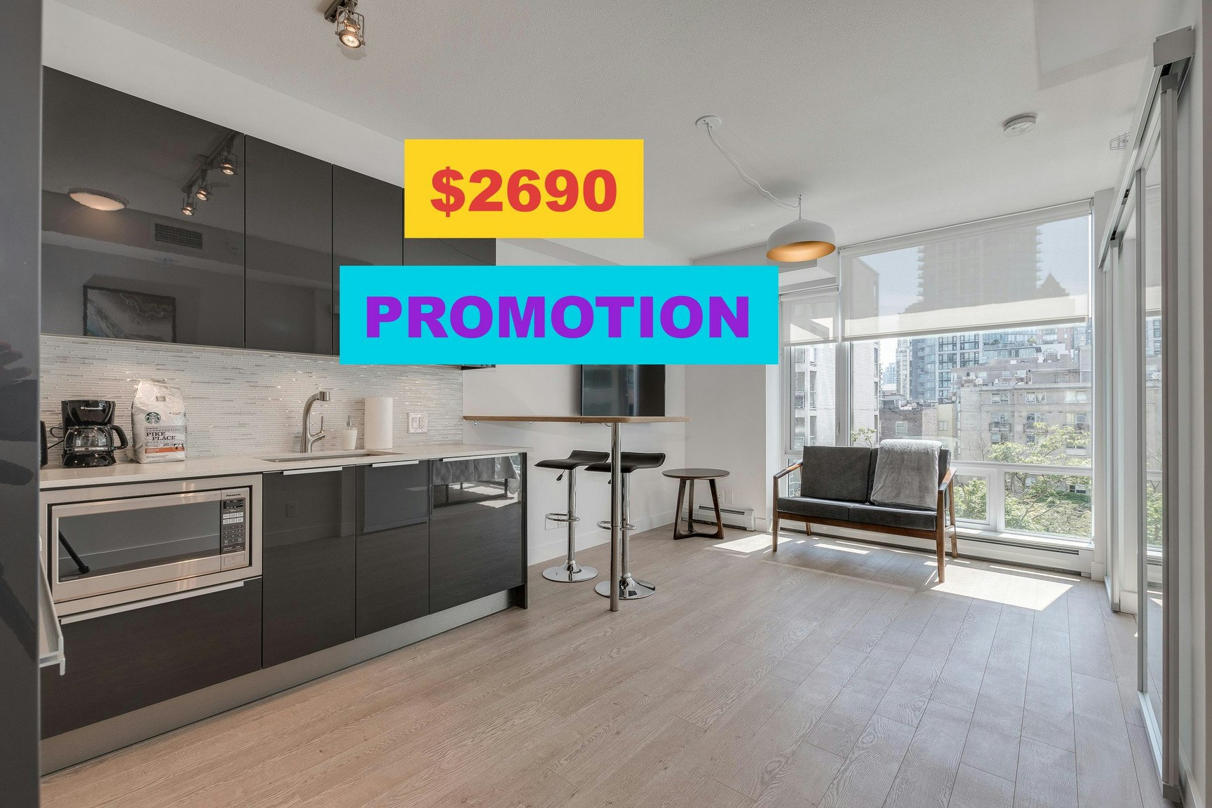 1206-1283 Howe Street, Vancouver, BC, V6Z 1C1