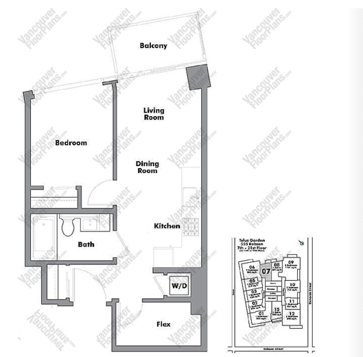2107-777 Richards Street, Vancouver, BC, V6B 0M6 - 12