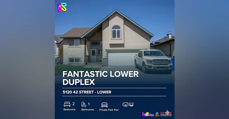 Lower-5120 42 Street, Olds, AB, T4H 1X1
