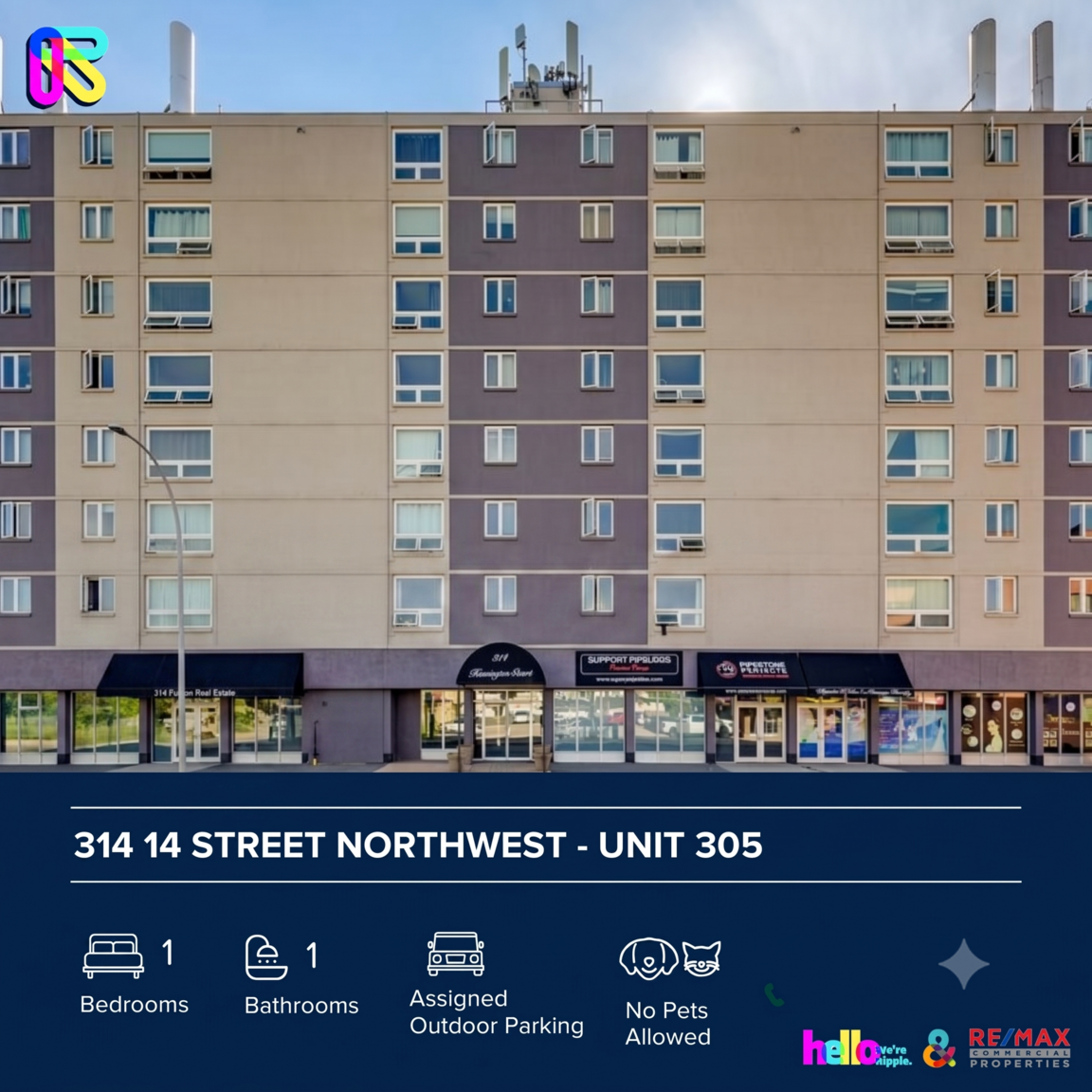 1480-314 14 Street Northwest, Calgary, AB, T2N 1Z7