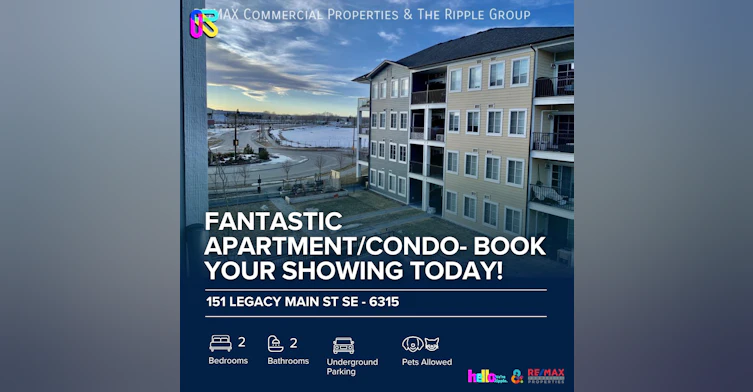6315-151 Legacy Main Street Southeast, Calgary, AB, T2X 4A4