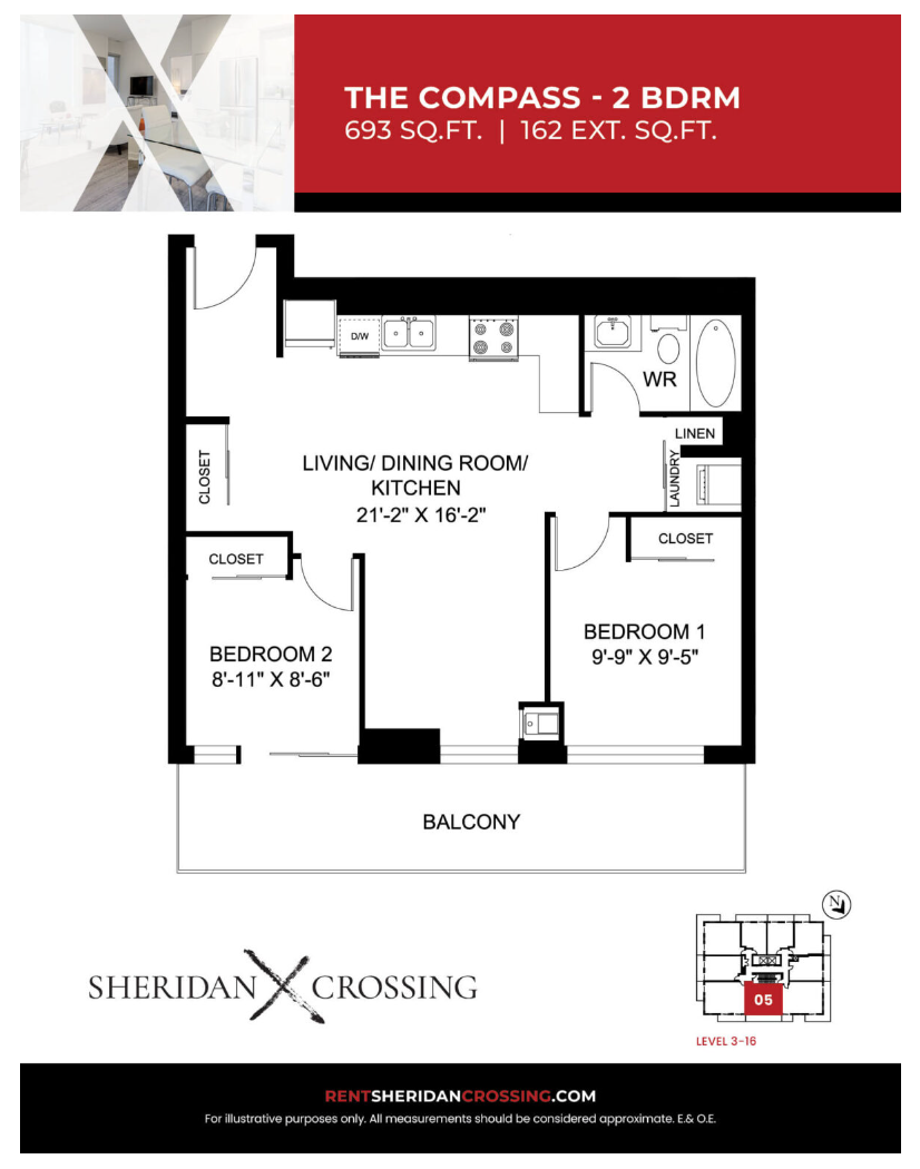 0605-2215 Sheridan Park Drive, Mississauga, ON, L5K 0B2 - 2