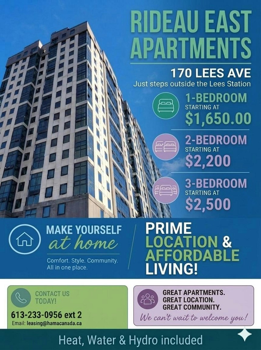 170 Lees Avenue, Ottawa, ON, K1S 5G5