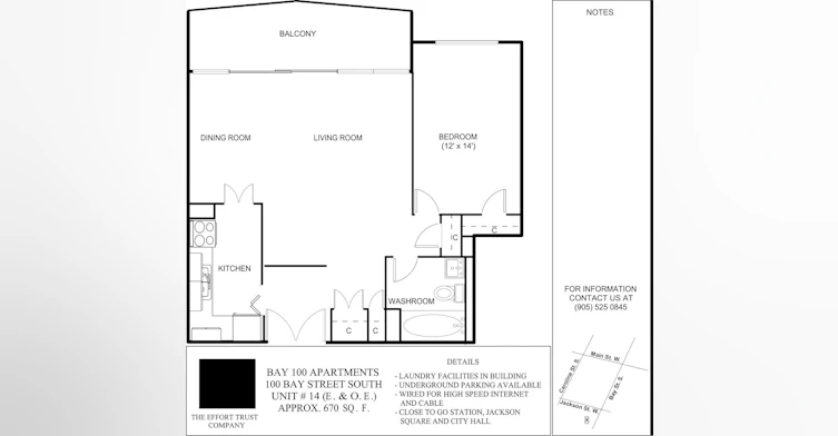 0206-100 Bay Street S, Hamilton, ON, L8P 3H3 - 2