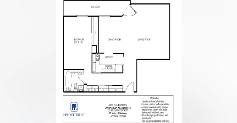 0902-50 Jerome Crescent, Hamilton, ON, L8E 1K6
