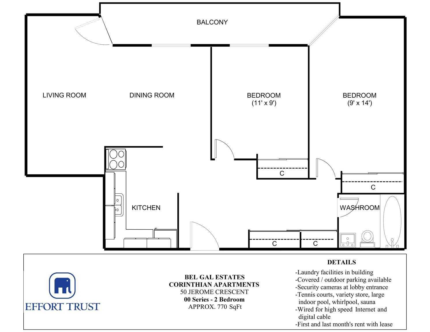 0212-50 Jerome Crescent, Hamilton, ON, L8E 1K6